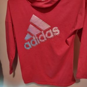 Ladies pink Adidas long sleeve